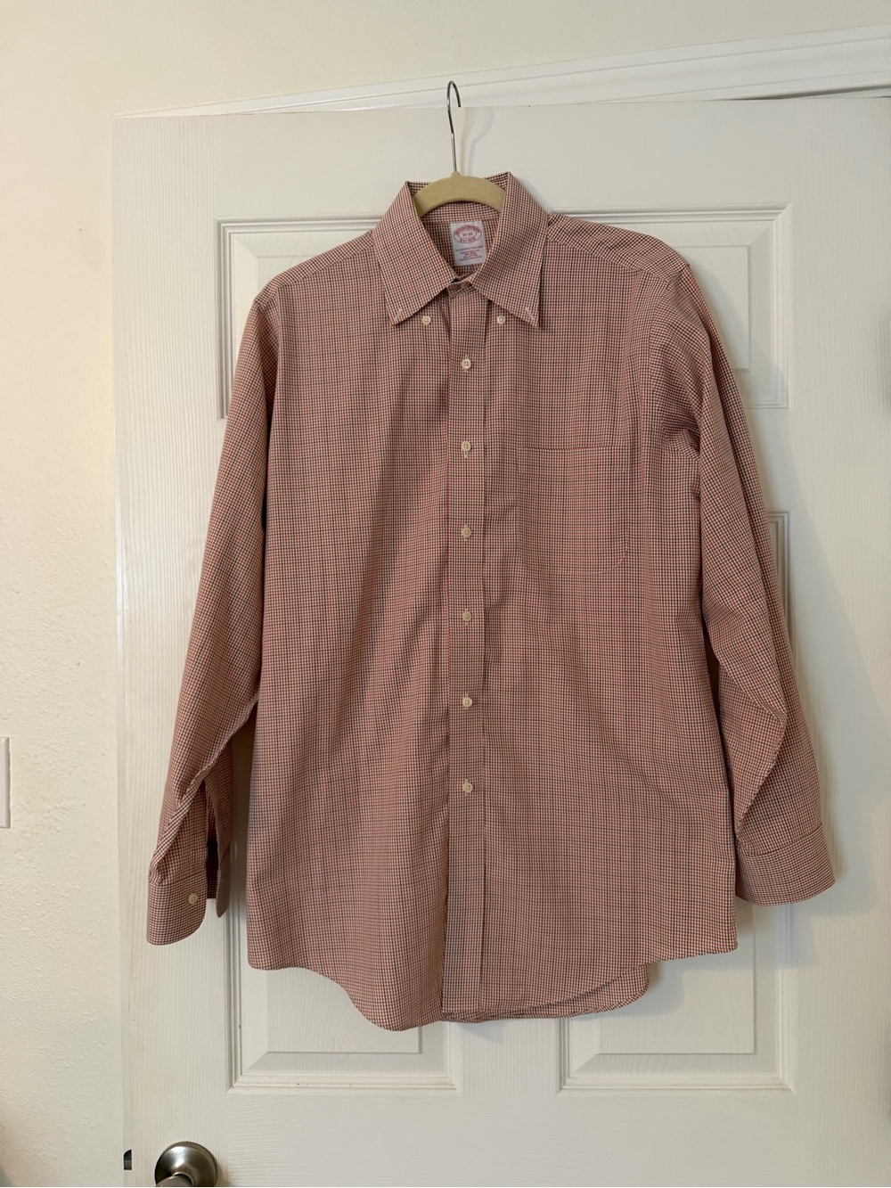 Brooks Brothers Men's Button-Down Shirt in Red Plaid